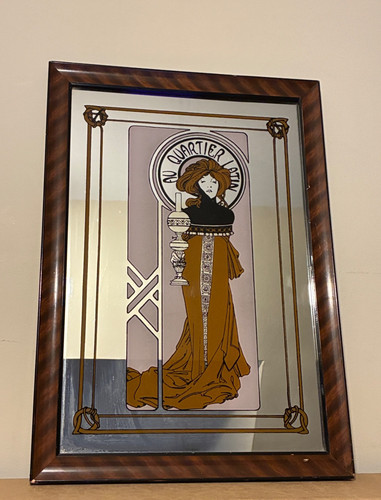 Vintage alphonse mucha spiegel - vintage,
